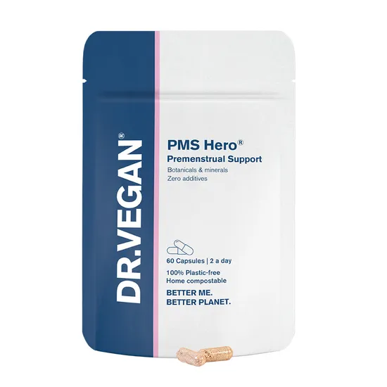 Dr Vegan PMS Hero Premenstrual Support Capsules