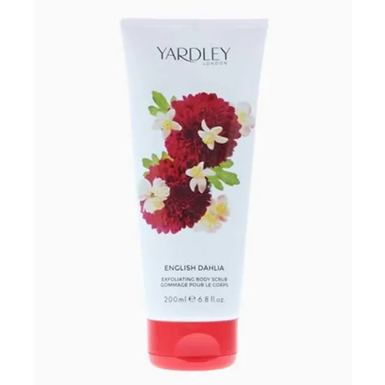Yardley English Dahlia Exfoliating Body Scrub 200Ml