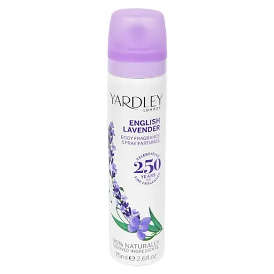Yardley Lavender English 75Ml Deodorant Body Spray For Her - Image 18
