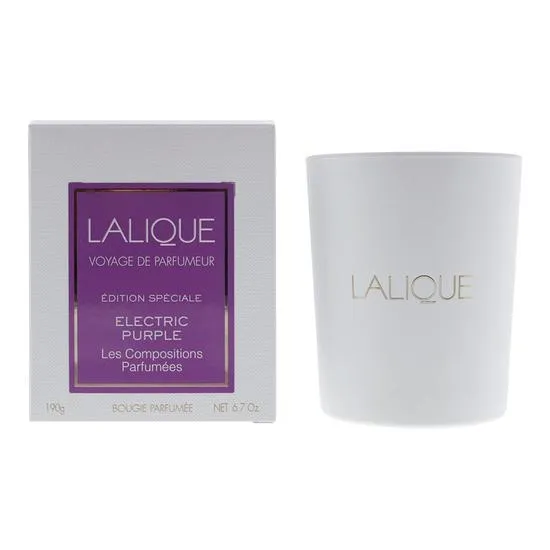 Lalique Men's Electric Candle Purple 190G - Image 3
