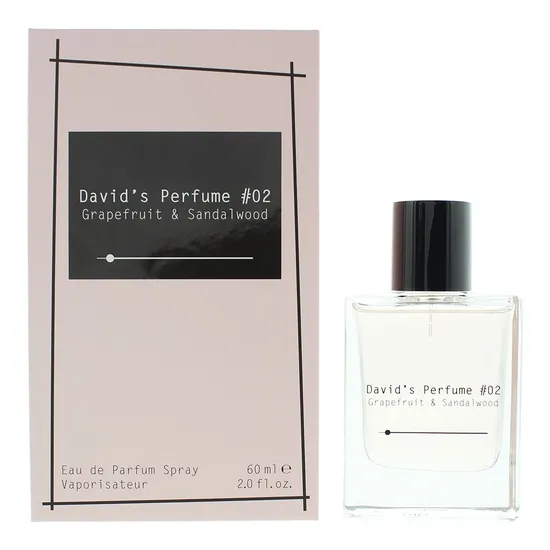 David's Perfume #02 Grapefruit & Sandalwood Eau De Parfum