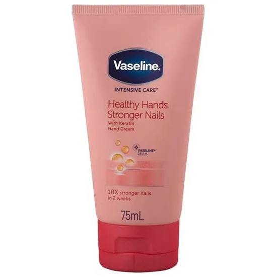 Vaseline Intensive Care Healthy Hands Stronger Nails Cream 75Ml