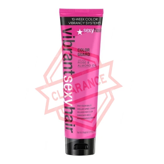 Sexy Hair Vibrant Colour Guard Post Colour Sealer With Rose & Almond Oil
