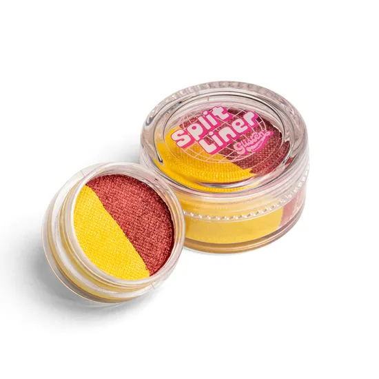 Glisten Cosmetics Ronald Shimmer Red & Yellow Split Liner Eyeliner