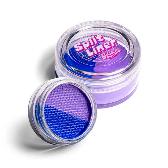 Glisten Cosmetics Galaxy UV Blue & Purple Split Liner Eyeliner