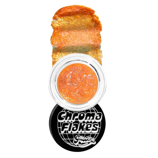 Glisten Cosmetics Flame Chroma Flakes