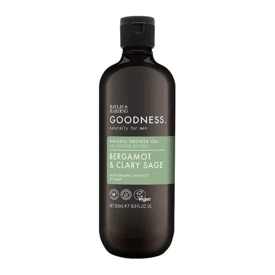 Baylis & Harding Goodness Men's Shower Gel Bergamot & Clary Sage