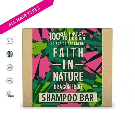 Faith in Nature Dragon Fruit Shampoo Bar