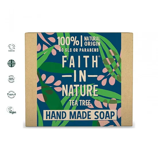 Faith in Nature Hand Made Organic Tea Tree Soap