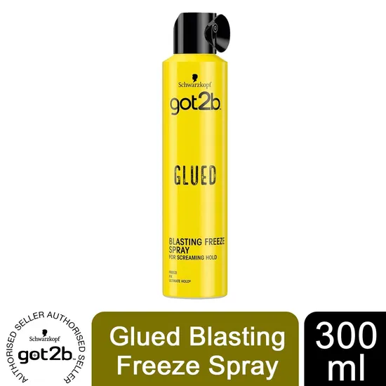 Schwarzkopf Glued Blasting Freeze Hair 'Spray' with Ultimate Hold 300ml, 6 Pack in White | Size: 300ml - Image 16