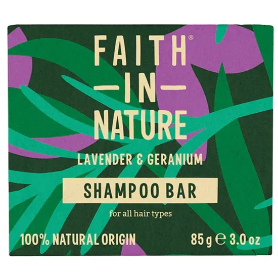 Faith in Nature Lavender & Geranium Shampoo Bar