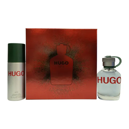 Hugo Boss Hugo Man Gift Set Eau De Toilette + 150 Deodorant Spray