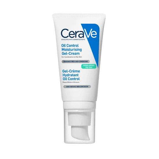 CeraVe Oil Control Gel-Cream Moisturiser With Oil Absorbing Technology & Ceramides For Combination & Oily Skin
