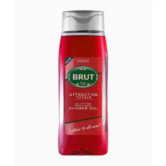 Brut Attraction Totale Shower Gel 500Ml