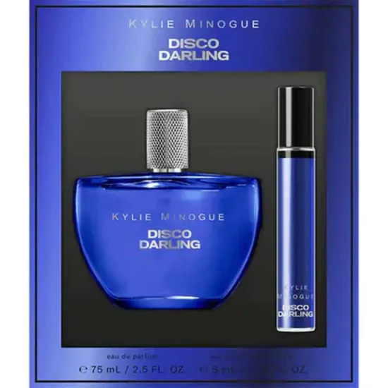 Kylie Minogue Disco Darling Gift Set 75ml Eau De Parfum + 8ml Eau De Parfum