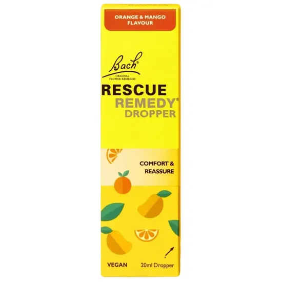 Rescue Remedy Dropper 20ml (Orange & Mango) Comfort & Reassurance June 2026 - Image 4