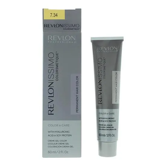 Revlon Women's Revlonissimo Colorsmetique 7.34 Coppery Blonde Hair Colour 60 Gold Medium - Image 3