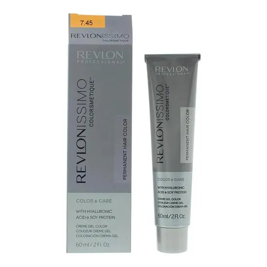 Revlon Revlonissimo Colorsmetique - 7.45 Medium Mahogany Copper Blonde By Rev - Image 3
