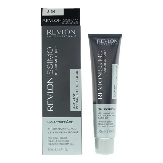 Revlon Revlonissimo Colorsmetique 60ml - 8.34 Light Hazel Blonde - Image 4