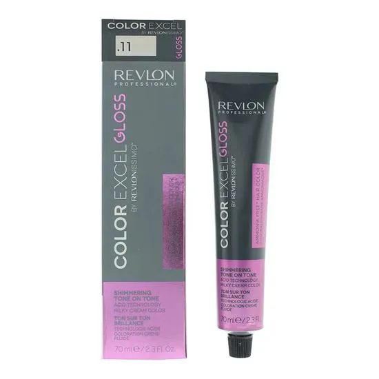 Revlon Women's Color Excel Gloss .11 Ash Hair Colour Silver 70Ml - Image 4