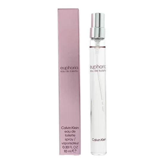 Calvin Klein Women's Pink/Amber Euphoria Eau De Toilette 10Ml For Her - Image 4