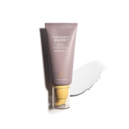 Haruharu Wonder Black Rice Pure Mineral Relief Sunscreen