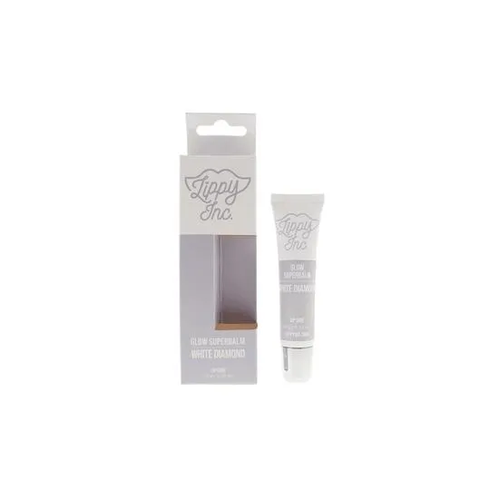 Lippy Inc. Glow Superbalm Lip Care 10g - White Diamond - Image 5