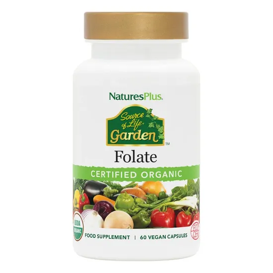 Nature's Plus Source Of Life Garden Organic Folate Capsules