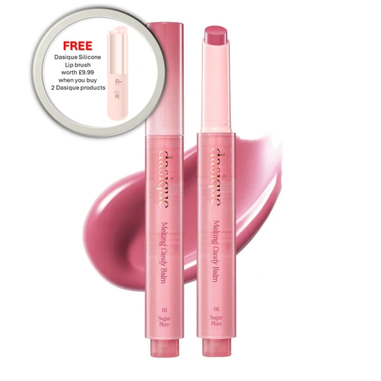Dasque Dasique Melting Candy Balm (#05 Sugar Plum) | Glossy Balm | Moisturizing | For Dry Lips | Vegan - Image 3