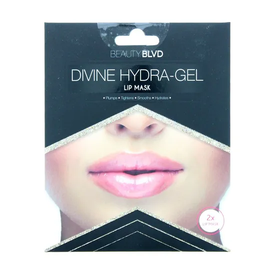 Beauty Blvd Divine Hydra-Gel Gold Radiance Lip Mask