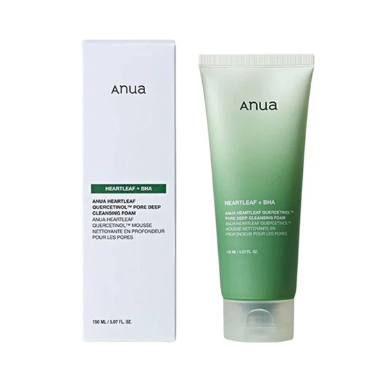 ANUA Heartleaf Quercetinol Pore Deep Cleansing Foam