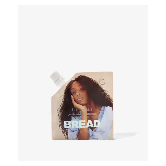 Bread Milky Cleanser Hair Wash Mini, Shampoo & Co-Wash, Curl Enhancing, Fruit Loop Scent, Vegan Friendly, 100 ml (Pack of 1) - Image 3