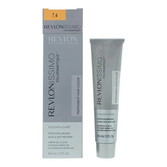 Revlon Revlonissimo Colorsmetique - 7.4 Medium Copper Blonde By For Unisex - 2 Oz Hair Color - Image 4