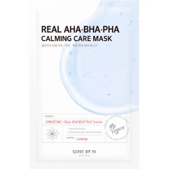 Some by Mi Real AHA BHA PHA Calming Care Sheet Mask