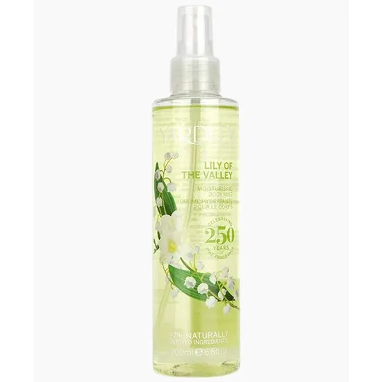 3 x Yardley Lily of the Valley Moisturising Body Mist 200ml - Image 7