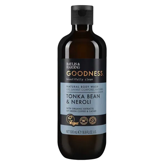 Baylis & Harding Goodness Men's Amber & Tonka Bean Body Wash