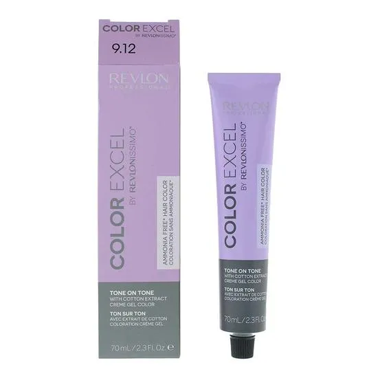Revlon Permanent Dye Revlonissimo Color Excel Nº 9.12 (70 Ml) - Image 3