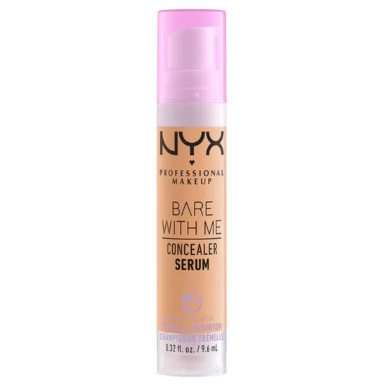 NYX Professional Makeup Bare With Me Concealer Serum, 24H Wear: Sand | Combats Dark Circles, Acne, Redness, Irritation, 24 HR Hydration, Medium Coverage, With Cica, Tremella Mushroom and Green Tea - Image 8
