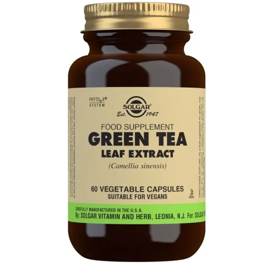 Solgar Green Tea Leaf Extract Vegicaps