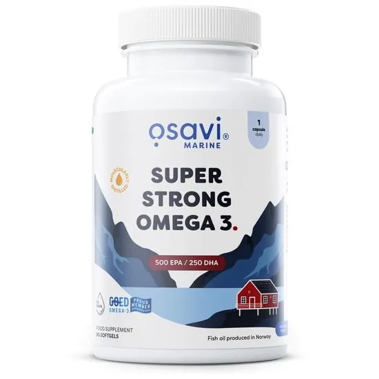 Osavi Super Strong Omega 3, 500 Epa / 250 Dha - 90 Softgels - Image 3