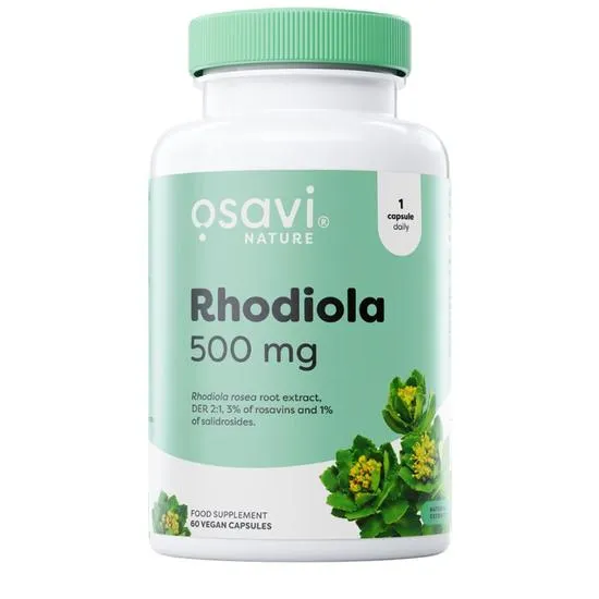 Osavi , Rhodiola, 500Mg - 60 Vegan Caps - Image 2