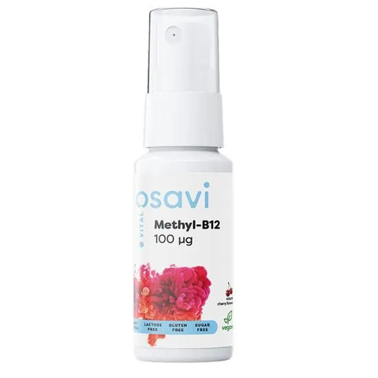 Osavi Methyl-B12 Oral Spray 100mcg Cherry