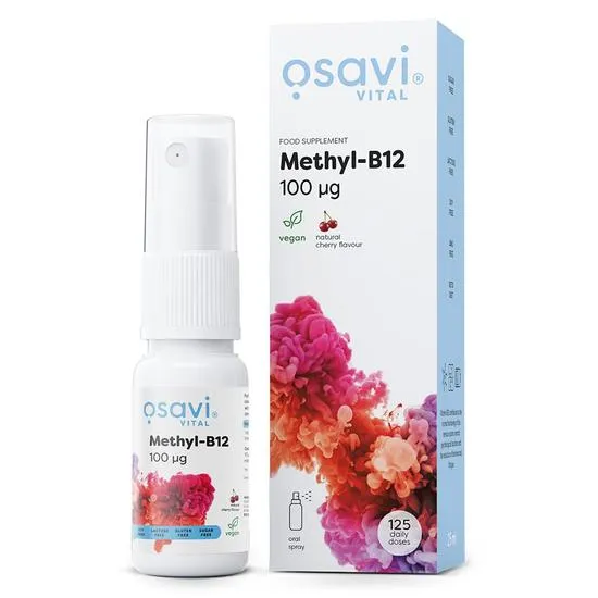 Osavi Methyl-B12 Oral Spray 100mcg Cherry