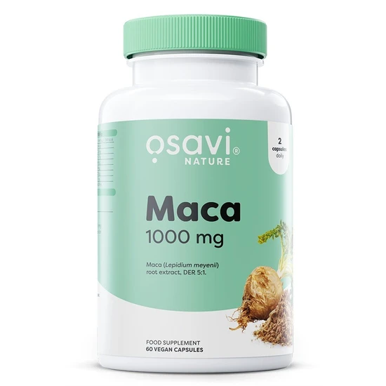 Osavi Maca Root Extract 1000mg - Peruvian-Grown - 60 Vegan Capsules - Image 5