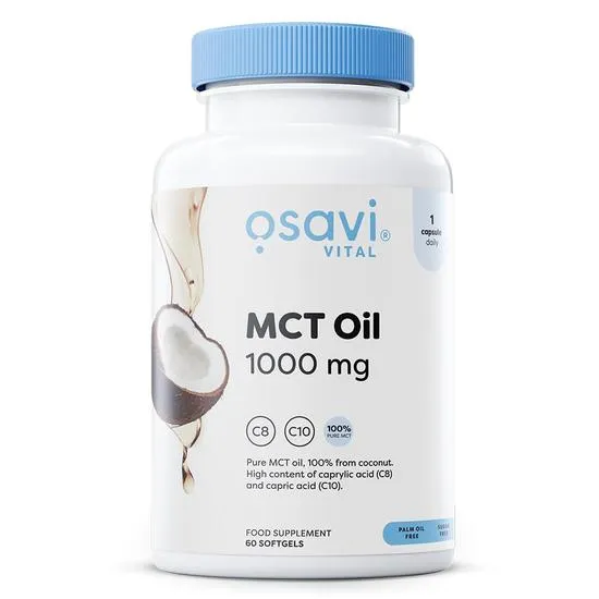 Osavi Mct Oil, 1000Mg - 60 Softgels - Image 4