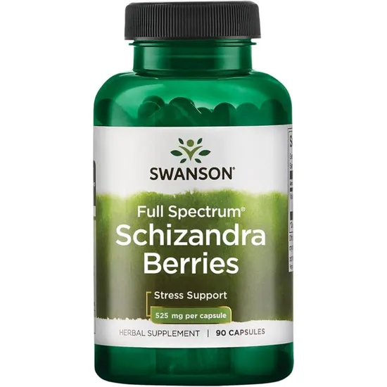 Swanson Full Spectrum Schizandra Berries 525mg Capsules