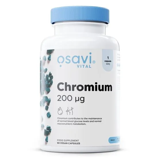 Osavi Chromium, 200Mcg - 90 Vegan Caps - Image 3