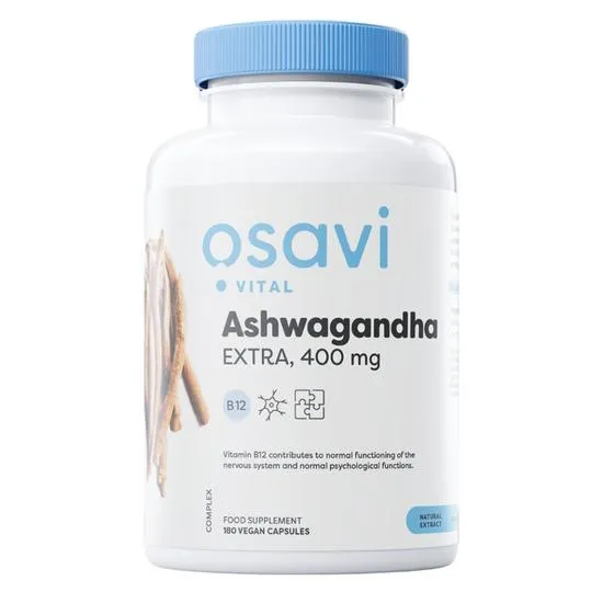 Osavi Ashwagandha Extra 400Mg Capsules 180 Capsules