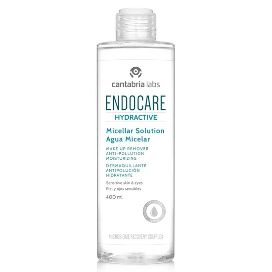 Endocare Hydra-Active Micellar - 400ml - Cleansing + Toning Micellar Water - With Anti-Pollution Defence - Face The Future - Image 4