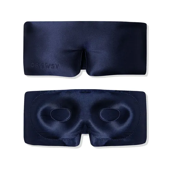 Drowsy Midnight Blue Eyelash Protecting Mask